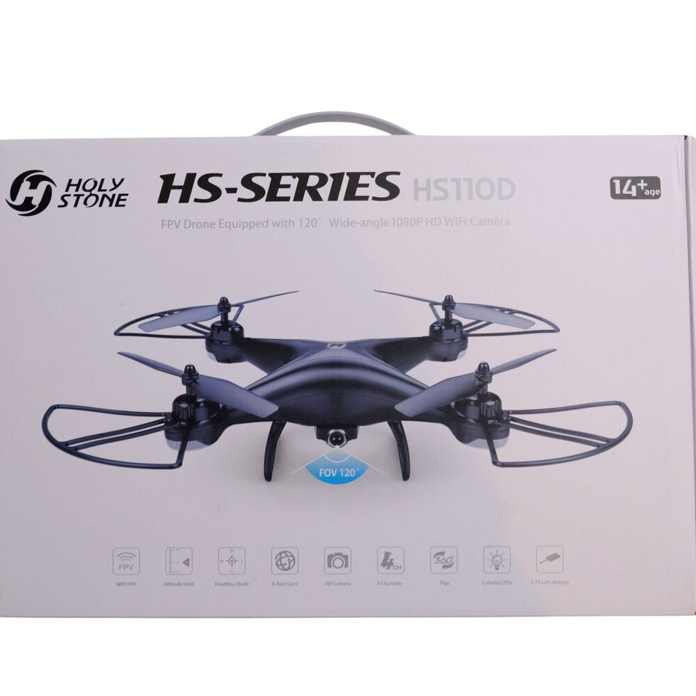 Holy Stone HS110D FPV Drone 1080P HD Camera WiFi RC Quadcopter w Remote